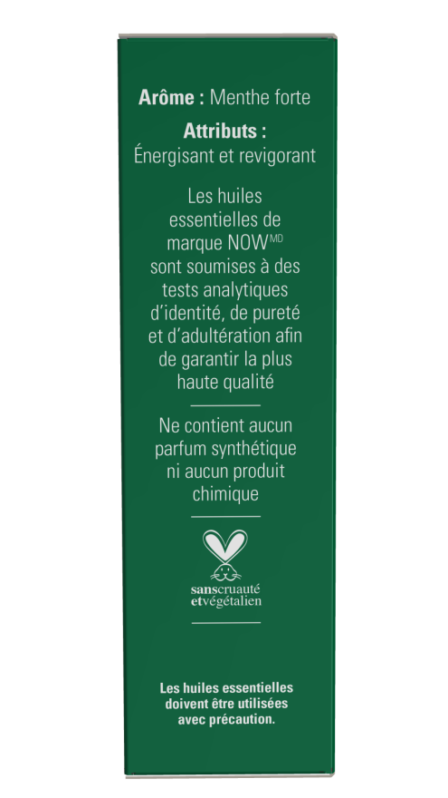 Now Foods Peppermint Essential Oil Blend Organic Roll-On