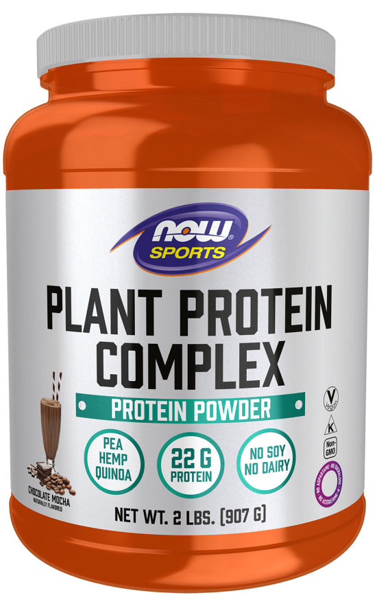 now foods Plant Protein Complex Chocolate Mocha Powder