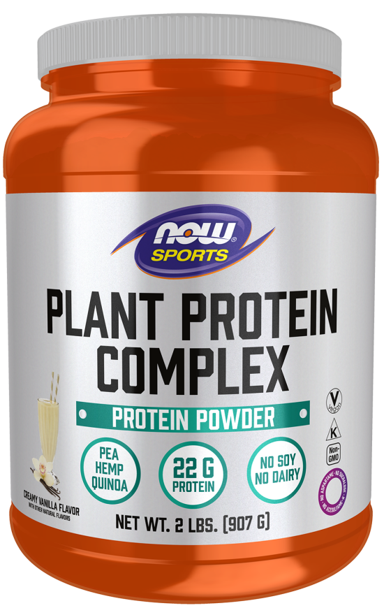 now foods Plant Protein Complex Creamy Vanilla Powder