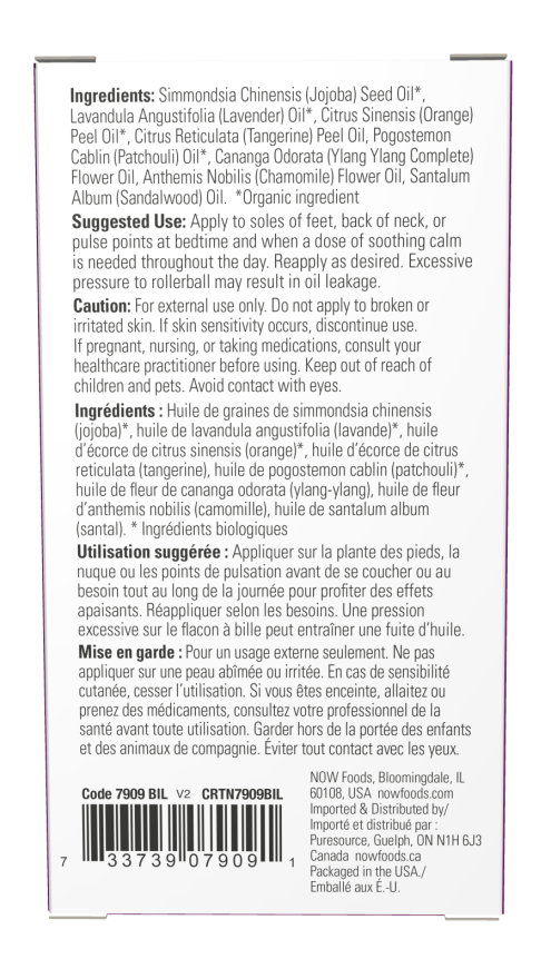 Now Foods Take A Zen Ten Essential Oil Blend Roll-On