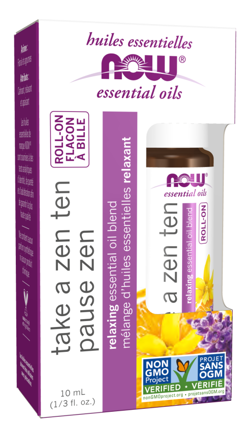 now foods Take A Zen Ten Essential Oil Blend Roll-On