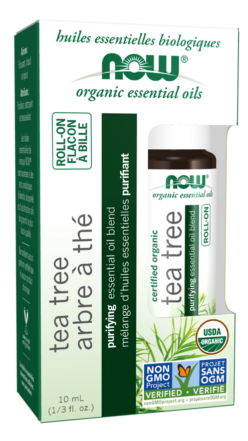 now foods Tea Tree Essential Oil Blend Organic Roll-On