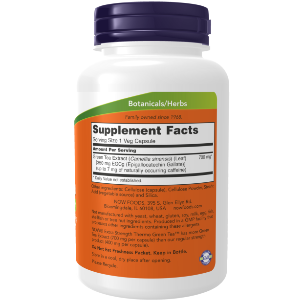 Now Foods Thermo Green Tea™ Extra Strength Veg Capsules