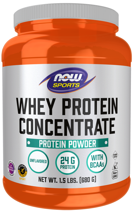 now foods Whey Protein Concentrate Unflavored Powder