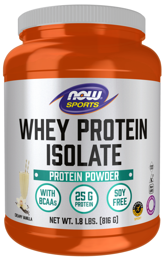 now foods Whey Protein Isolate Creamy Vanilla Powder