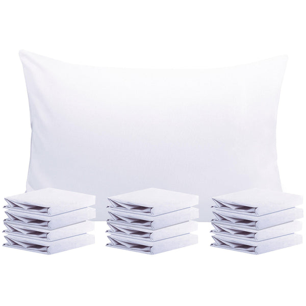 Ntbay 12 Pack Microfiber Pillowcases With Envelope Closure|NTBAY®️