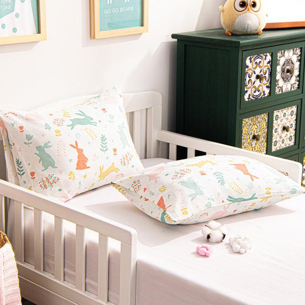 Ntbay 2 Pack Cotton Jersey Knit Toddler Travel Pillowcases|NTBAY®️