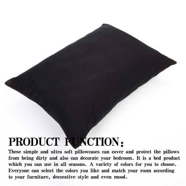 Ntbay 2 Pack Microfiber Envelope Toddler Pillowcases 14x20 Inches|NTBAY®️
