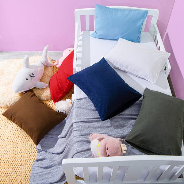 Ntbay 2 Pack Microfiber Envelope Toddler Pillowcases 14x20 Inches|NTBAY®️