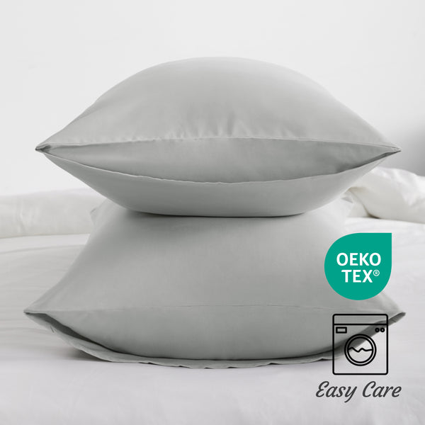 Ntbay 2 Pack Microfiber Queen Pillowcases With Envelope Closure|NTBAY®️