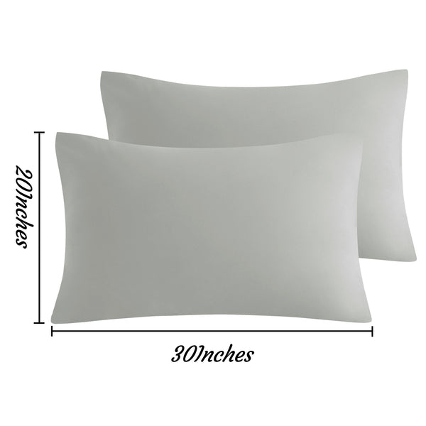 Ntbay 2 Pack Microfiber Queen Pillowcases With Envelope Closure|NTBAY®️