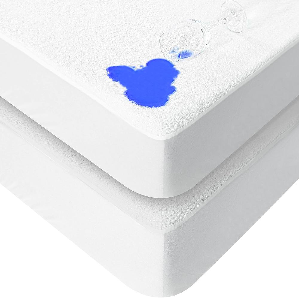 ntbay 2-Pack Waterproof Baby Crib Mattress Protectors - Soft & Breathable Covers|NTBAY®️
