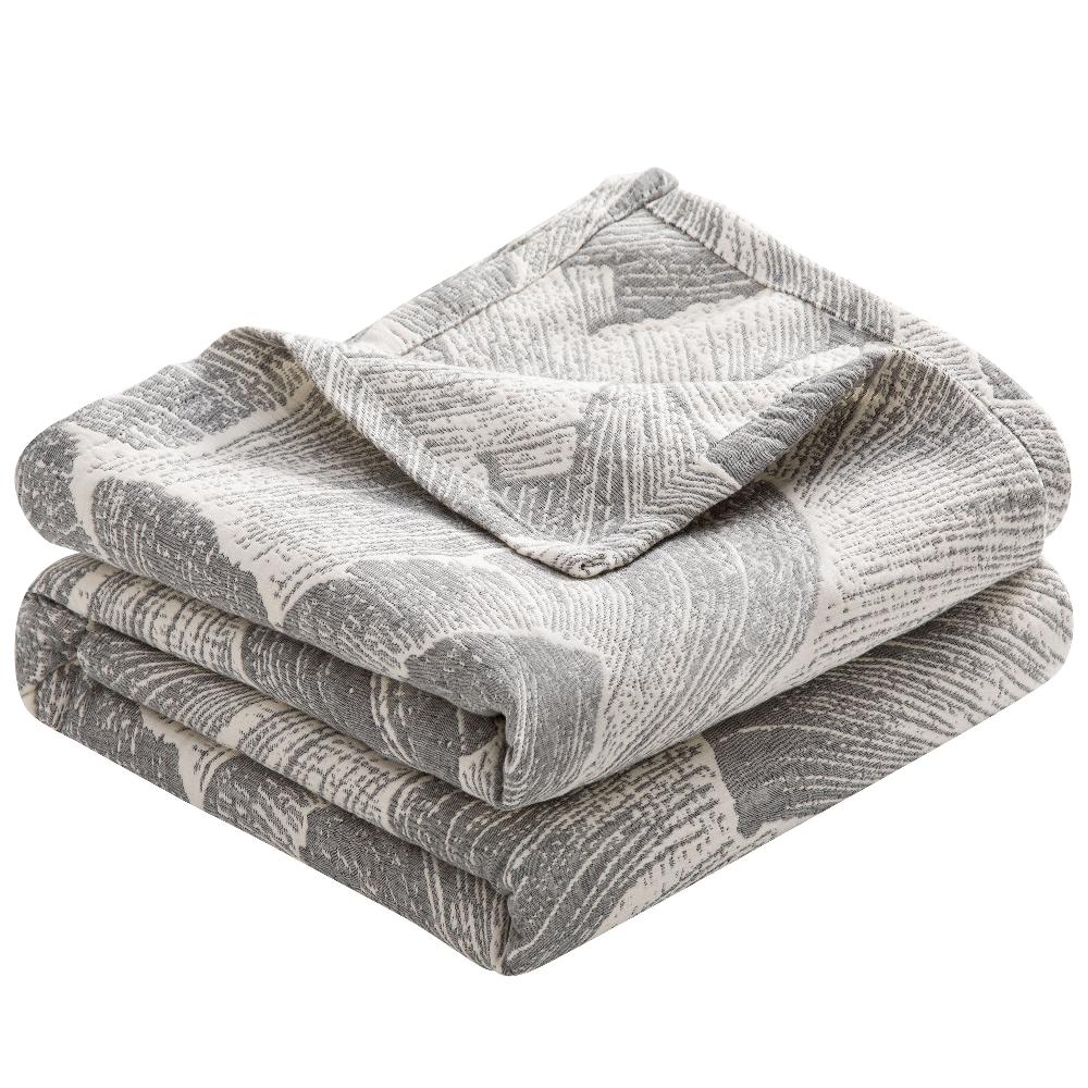 ntbay 3-Layer Cotton Muslin Blanket - Soft Breathable and Lightweight Quilt|NTBAY®️