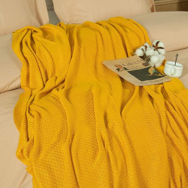 Ntbay Cooling Bamboo Blanket Breathable Lightweight Bed Blanket For Hot Sleepers|NTBAY®️