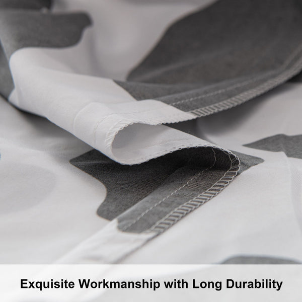 Ntbay NTBAY 2/3 Pieces Cow Pattern Microfiber Duvet Cover Set