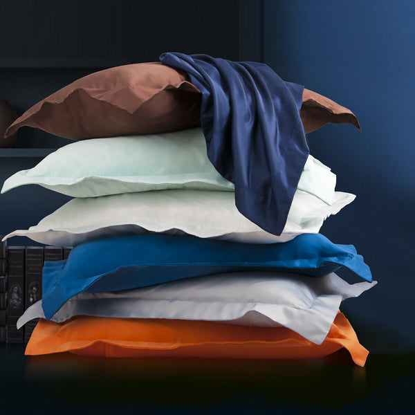 Ntbay NTBAY 2 Pack Satin Pillow Shams With Envelope Closure