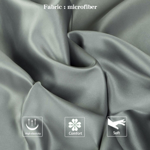 Ntbay NTBAY 2 Pack Satin Toddler Pillowcases With Zipper Closure