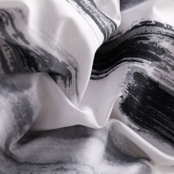 Ntbay NTBAY 3 Pieces Ink Pattern Microfiber Duvet Cover Set