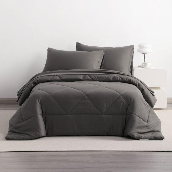 Ntbay NTBAY 5/7 Piece Soft Twin Bedding Comforter Set