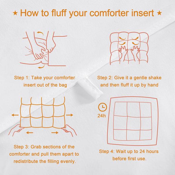 Ntbay All Seasons Comforter Duvet Insert|NTBAY®️