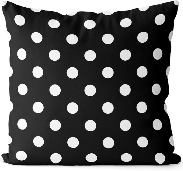 Ntbay NTBAY Bedsum Set Of 4 Black & White Geometric Throw Pillow Covers