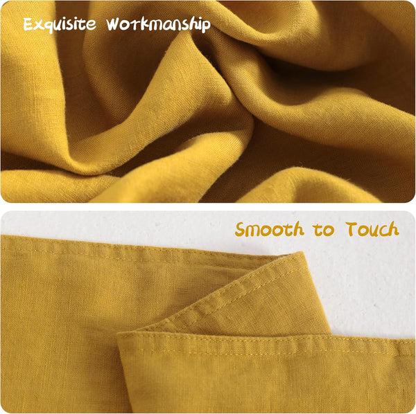 Ntbay NTBAY French Linen Pillowcases – 2-Pack Breathable & Cooling