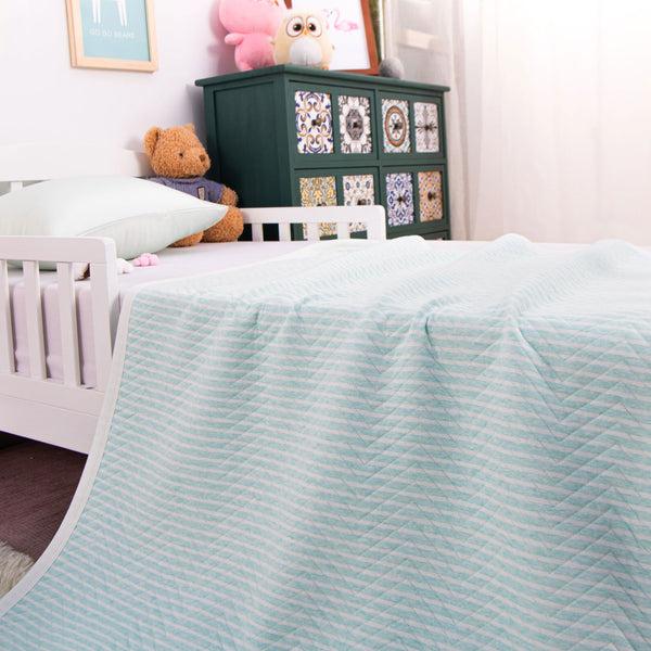 Ntbay NTBAY Lightweight Jersey Cotton Toddler Blanket – Soft & Cozy