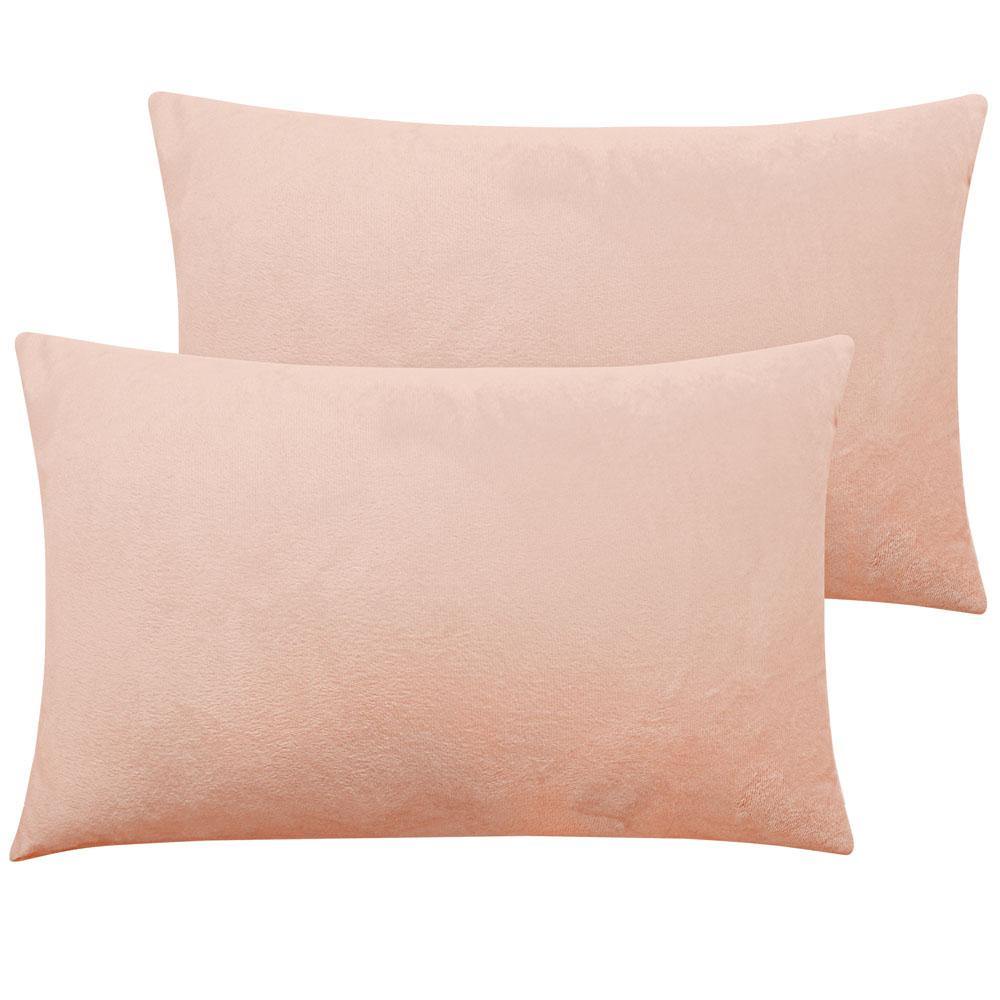ntbay NTBAY 2 Pack Cozy Velvet Throw Pillow Cover