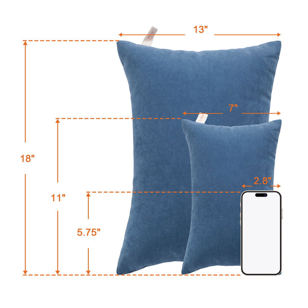 Ntbay NTBAY 2 Pack Microfiber Soft Toddler Pillows