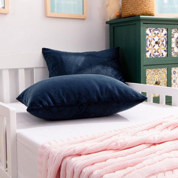 Ntbay NTBAY 2 Pack Soft Velvet Toddler Pillowcases
