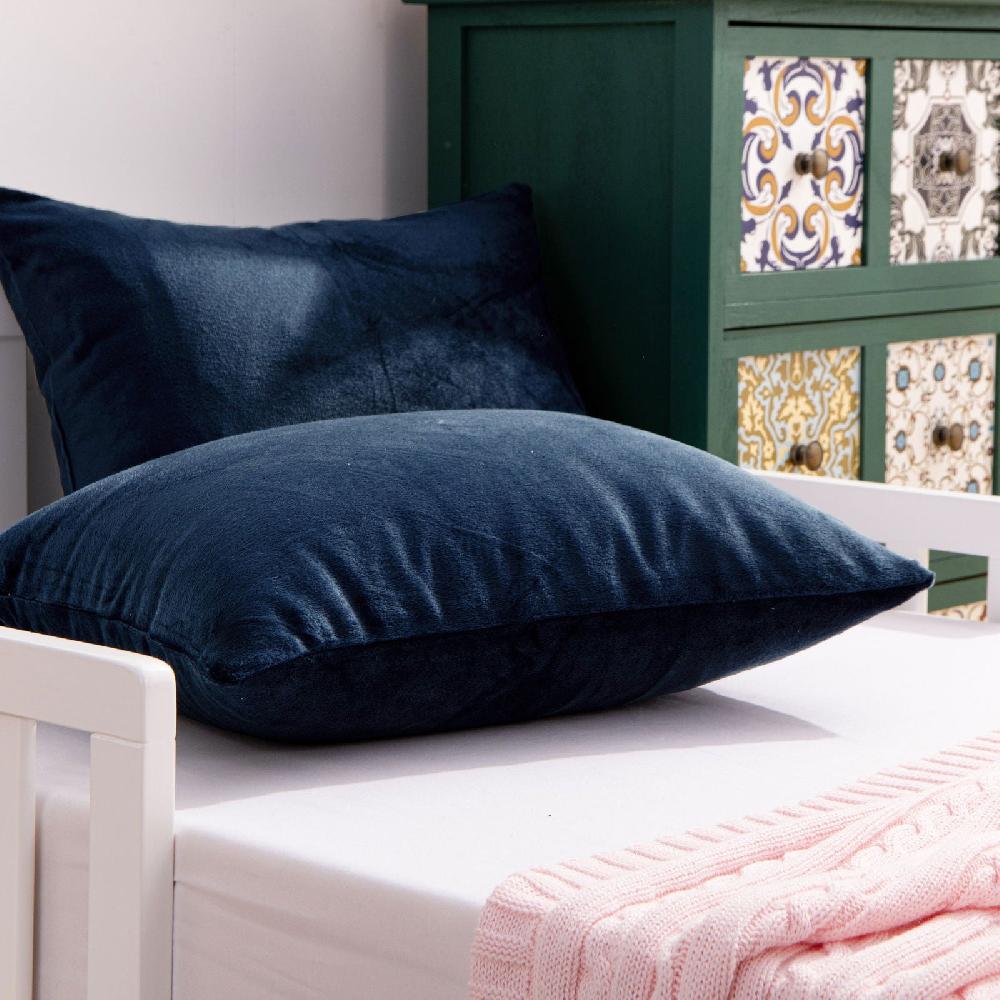 ntbay NTBAY 2 Pack Soft Velvet Toddler Pillowcases