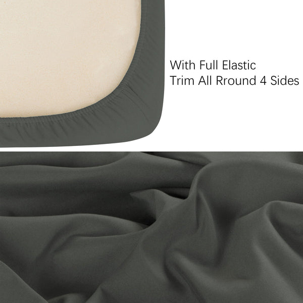 Ntbay NTBAY Soft Microfiber Crib Fitted Sheet