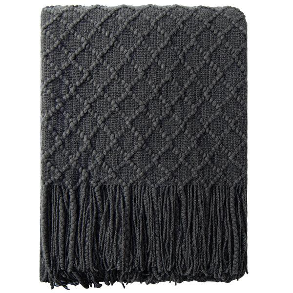Ntbay Soft Acrylic Knitted Throw Blanket|NTBAY®️