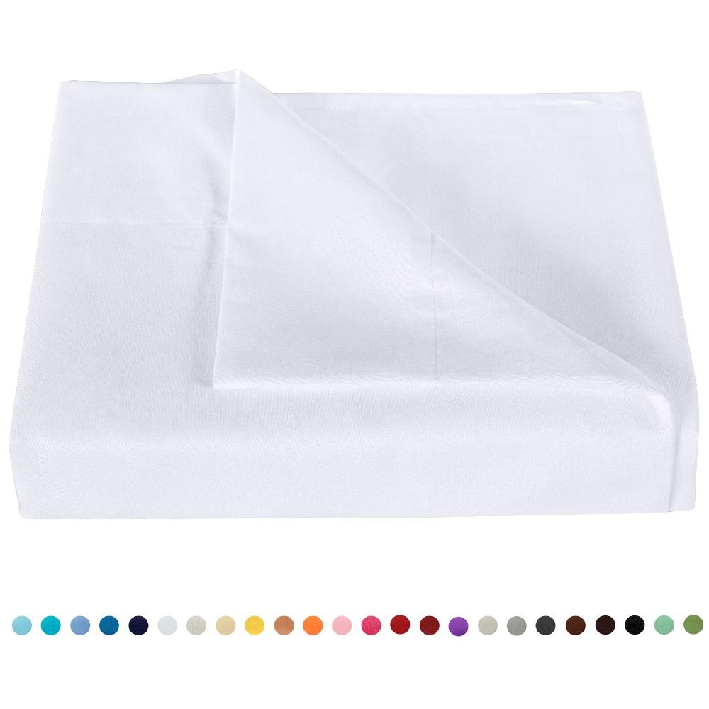 ntbay NTBAY Ultra-Soft Microfiber Flat Sheet – Breathable & Cozy