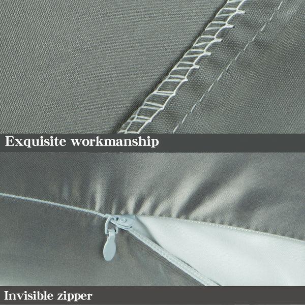 Ntbay NTBAY Zippered Satin Body Pillowcase – Silky & Cooling