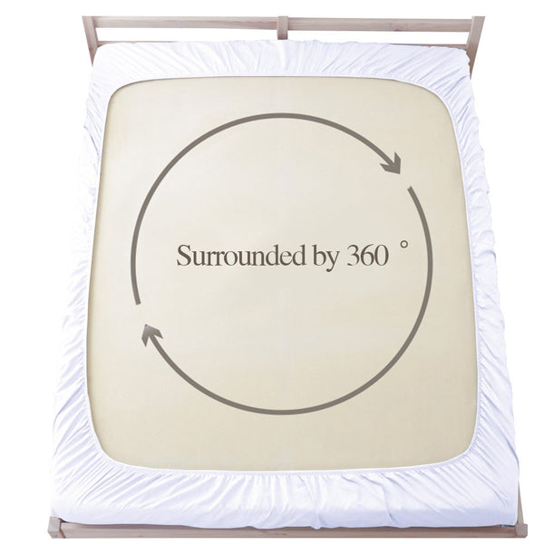 Ntbay Ultra Soft Microfiber Fitted Sheet – Breathable & Deep Pocket Design|NTBAY®️