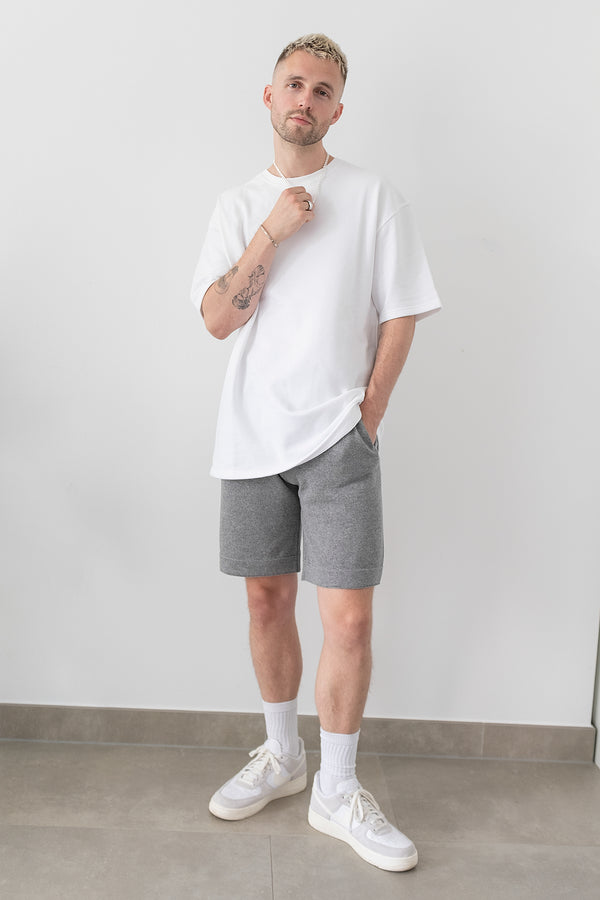 Nu In 100% RECYCLED SHORT SLEEVE OVERSIZED SWEATSHIRT