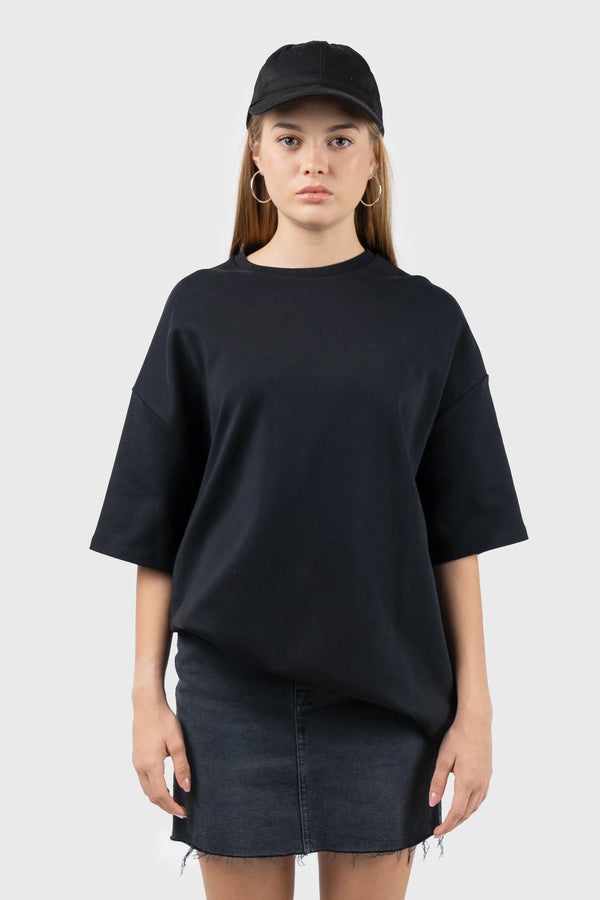 Nu In 100% ORGANIC GLOBE OVERSIZED T-SHIRT DRESS