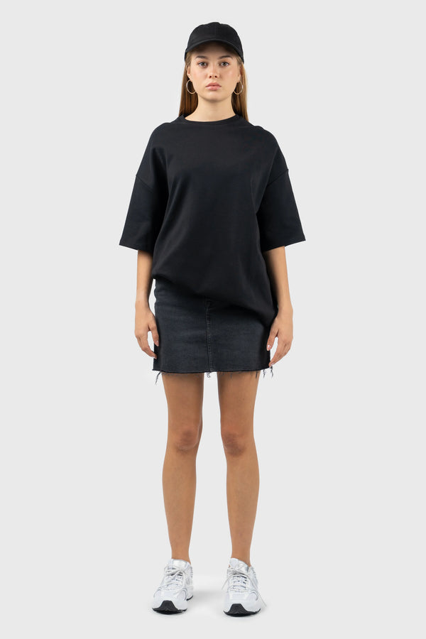 nu in 100% ORGANIC GLOBE OVERSIZED T-SHIRT DRESS