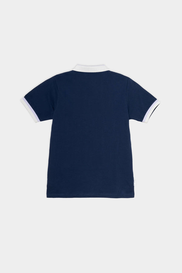 Nu In 2 STONE TIPPING POLO SHIRT