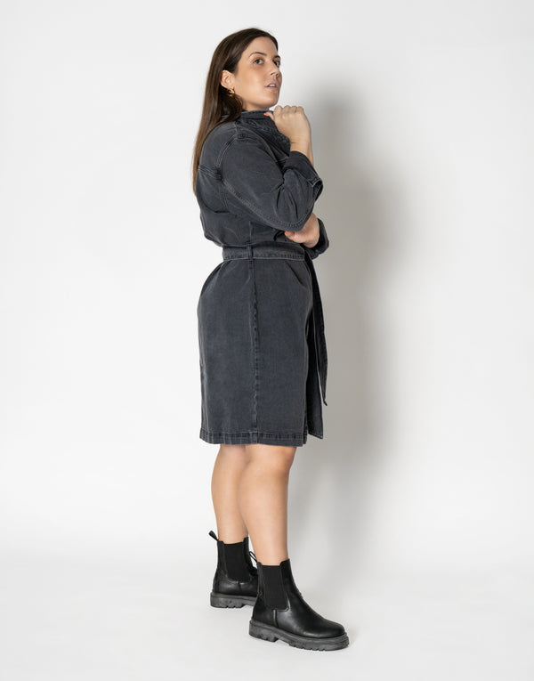 Nu In ABOVE KNEE DENIM DRESS