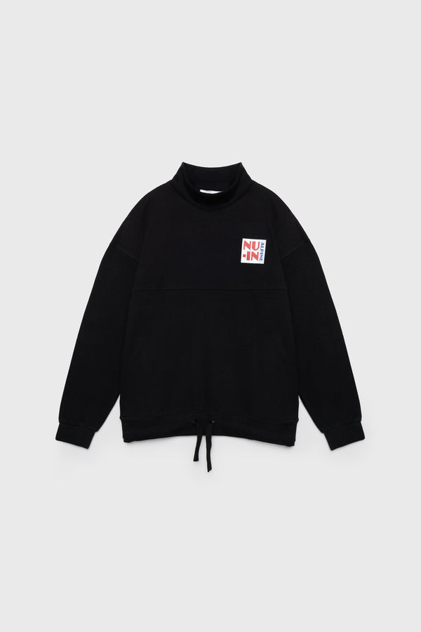 nu in ALPINE PRINT HIGH NECK FLEECE PULLOVER