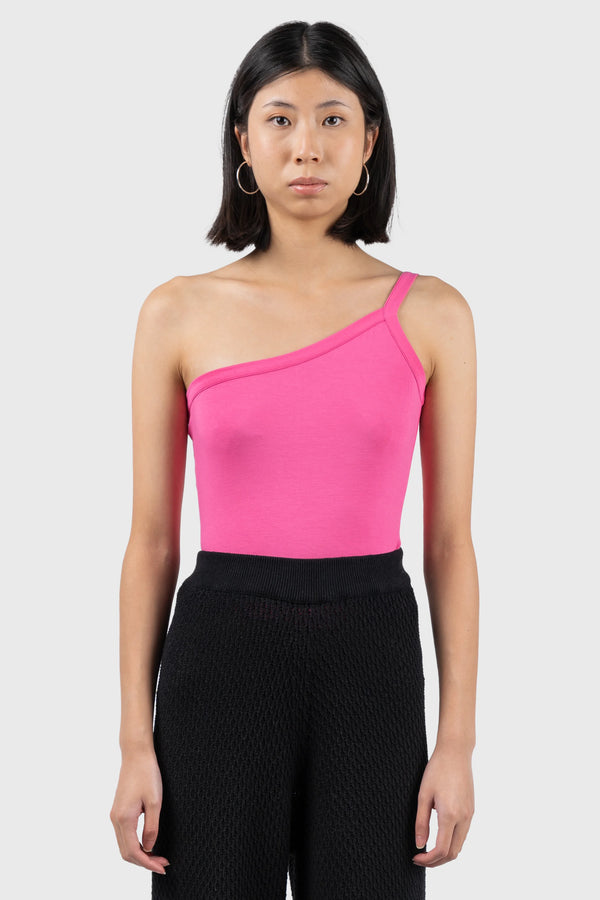Nu In ASYMMETRIC STRAP TANK TOP