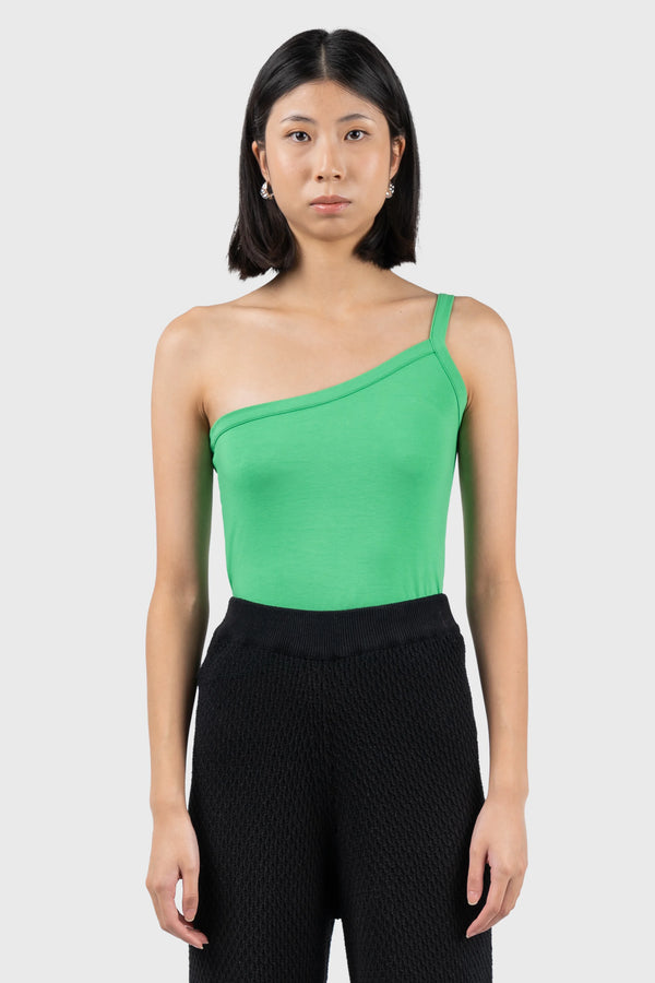 Nu In ASYMMETRIC STRAP TANK TOP