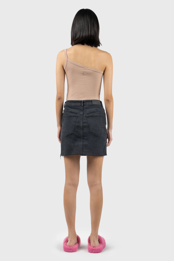 Nu In ASYMMETRIC STRAP TANK TOP