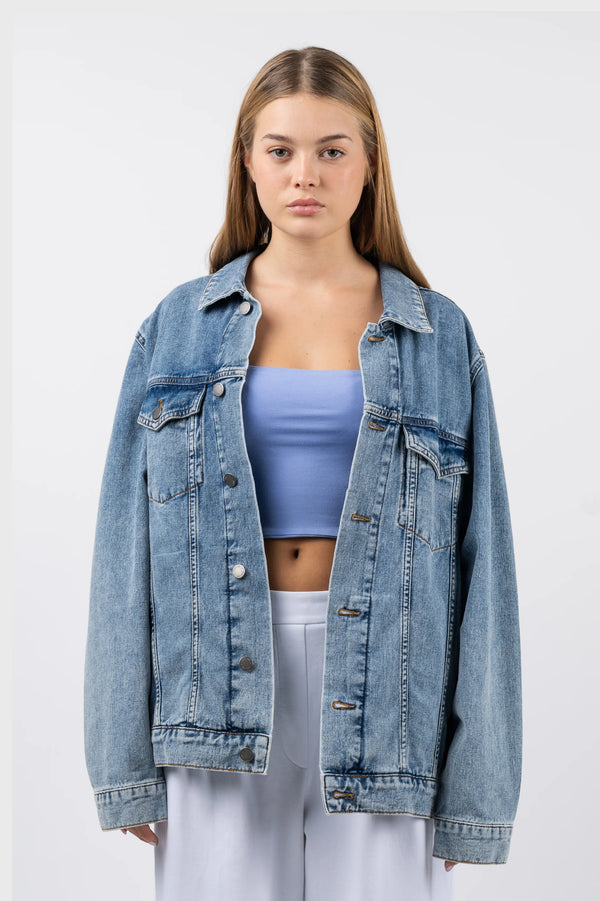 Nu In BOXY DENIM JACKET