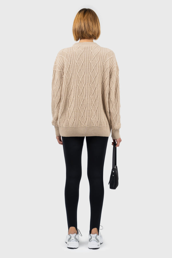 Nu In CHUNKY KNIT JUMPER