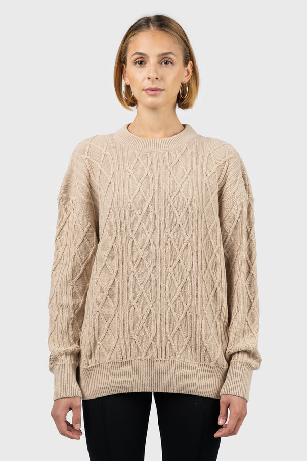 Nu In CHUNKY KNIT JUMPER