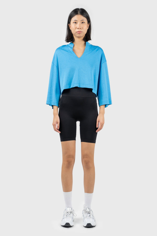 nu in CROPPED WIDE SLEEVE SHIRT