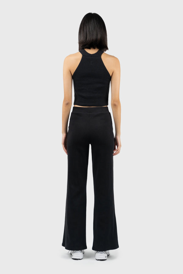 Nu In CROSS OVER HALTERNECK KNIT TOP